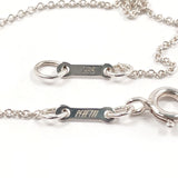 TIFFANY&Co. Necklace Open heart Elsa Peretti Silver925 Silver Women Second hand