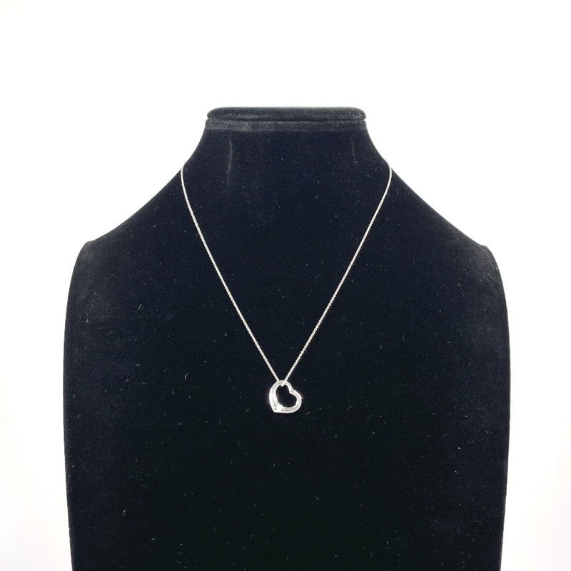 TIFFANY&Co. Necklace Open heart Elsa Peretti Silver925 Silver Women Second hand