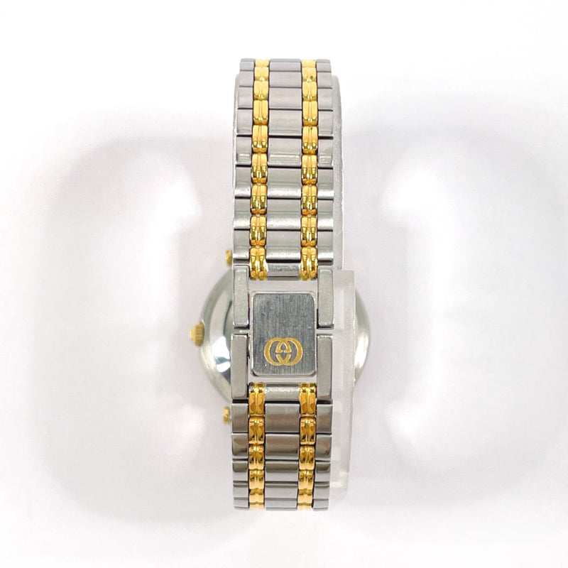 GUCCI Watches 9000L Stainless Steel/Gold Plated Silver Silver Women Second hand