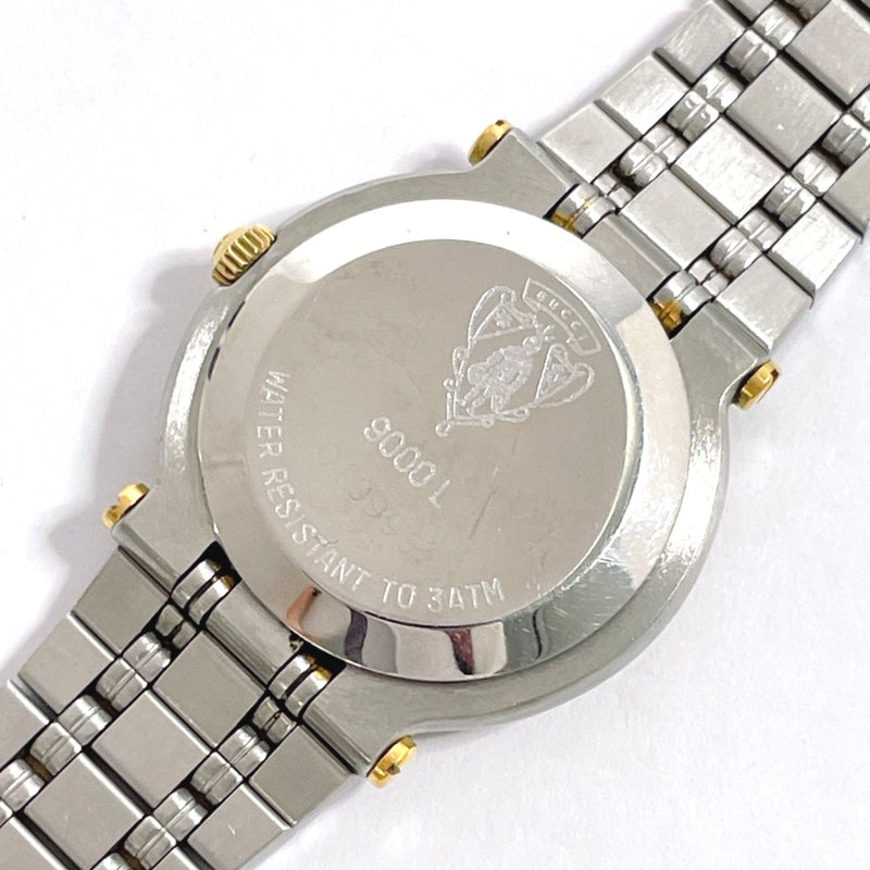 GUCCI Watches 9000L Stainless Steel/Gold Plated Silver Silver Women Second hand