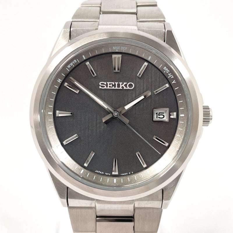 SEIKO Watches 7B72-0AK0 Selection S Series Stainless Steel/Stainless Steel Silver mens Second hand