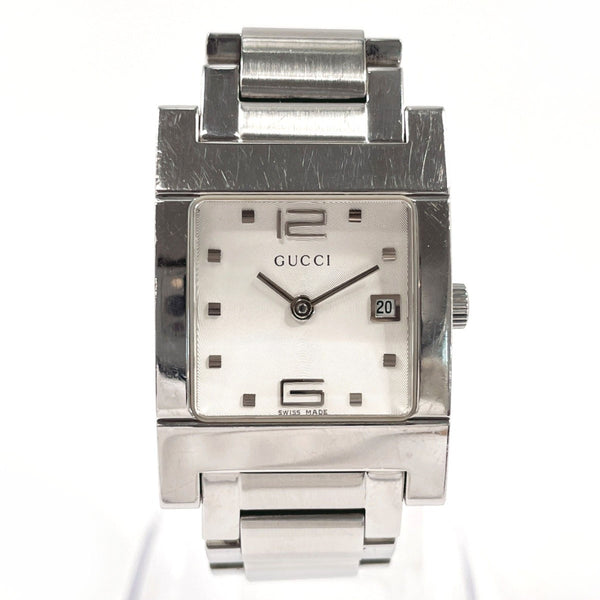 GUCCI Watches 7700L Stainless Steel/Stainless Steel Silver Silver