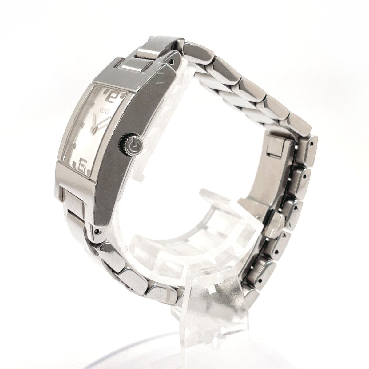 GUCCI Watches 7700L Stainless Steel/Stainless Steel Silver Silver