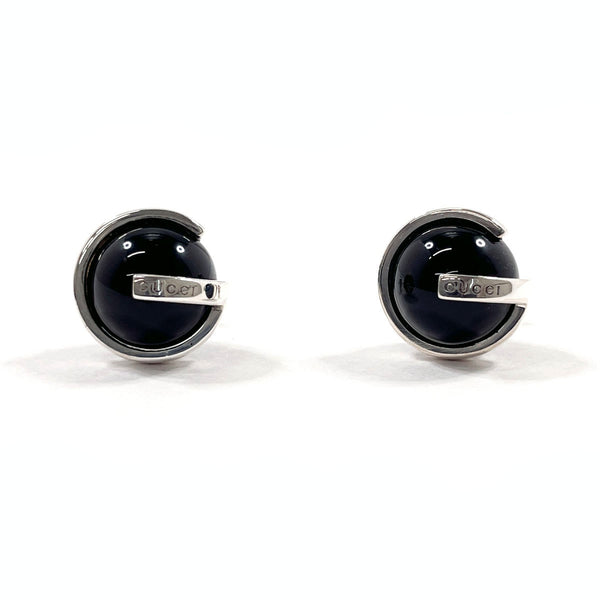 GUCCI earring logo Silver925 Silver Silver unisex Second hand
