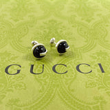 GUCCI earring logo Silver925 Silver Silver unisex Second hand