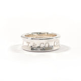 TIFFANY&Co. Ring 1837 Medium Silver925 #US 5 1/2 Silver Women Second hand