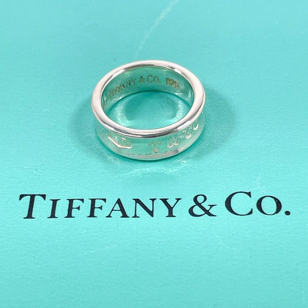 TIFFANY&Co. Ring 1837 Medium Silver925 #US 5 1/2 Silver Women Second hand