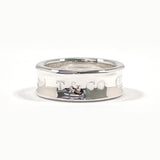 TIFFANY&Co. Ring 1837 Medium Silver925 #US 5 1/4 Silver Women Second hand