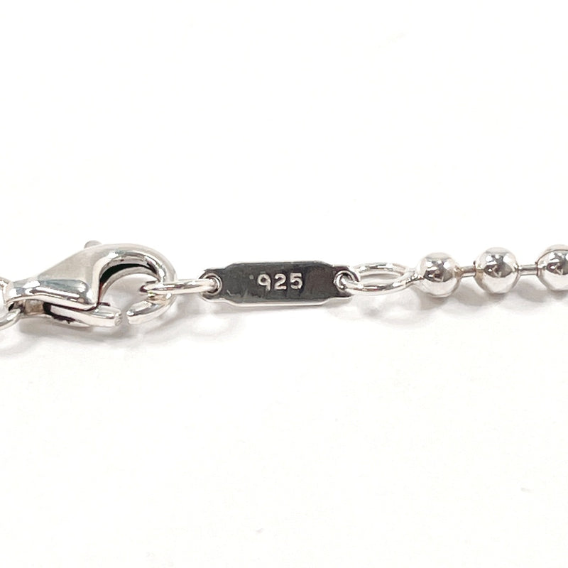 TIFFANY&Co. Necklace Atlas plate Ball chain Silver925 Silver unisex Second hand