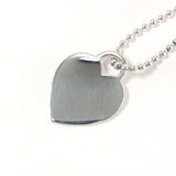 TIFFANY&Co. Necklace Heart tag Return to Silver925 Silver Women Second hand