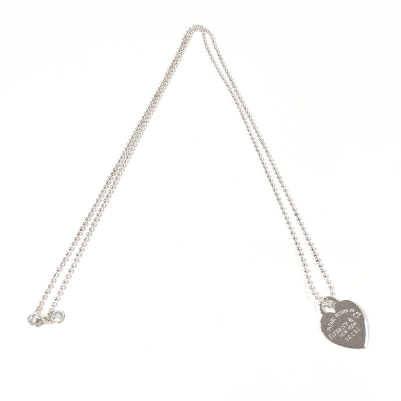 TIFFANY&Co. Necklace Heart tag Return to Silver925 Silver Women Second hand