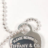 TIFFANY&Co. Necklace Heart tag Return to Silver925 Silver Women Second hand