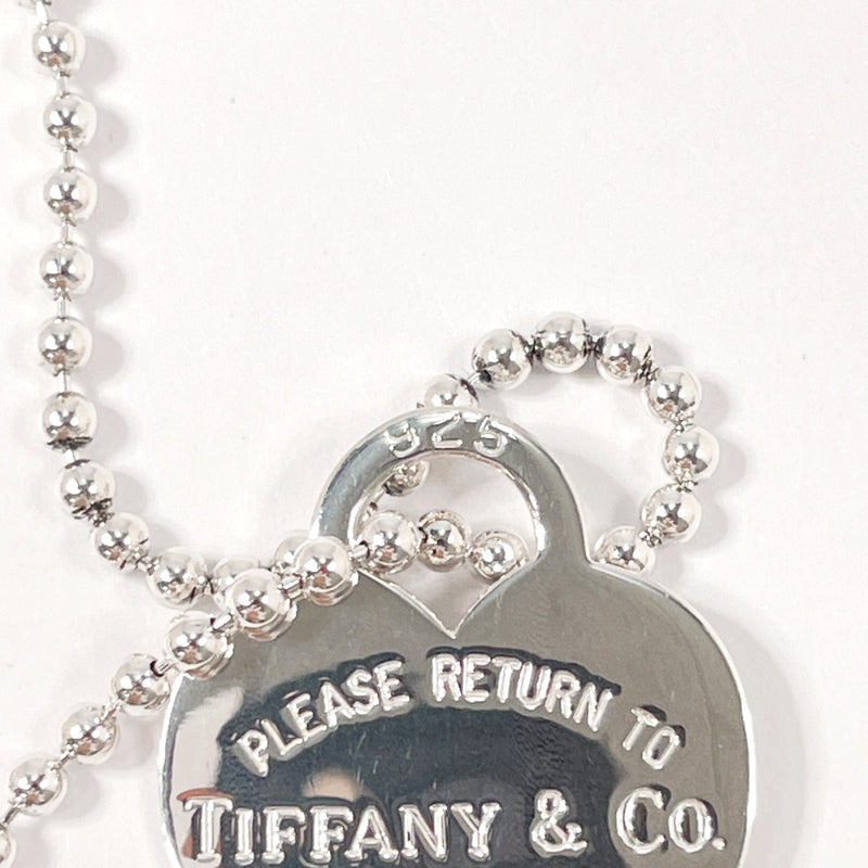 TIFFANY&Co. Necklace Heart tag Return to Silver925 Silver Women Second hand