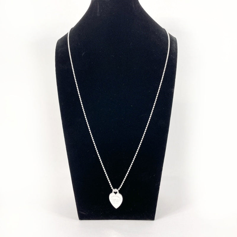 TIFFANY&Co. Necklace Heart tag Return to Silver925 Silver Women Second hand