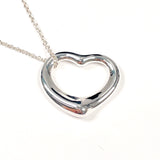TIFFANY&Co. Necklace Open heart Elsa Peretti Silver925 Silver Women Second hand