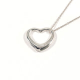 TIFFANY&Co. Necklace Open heart Elsa Peretti Silver925 Silver Women Second hand