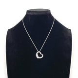 TIFFANY&Co. Necklace Open heart Elsa Peretti Silver925 Silver Women Second hand