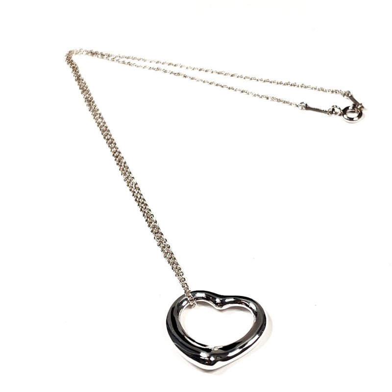 TIFFANY&Co. Necklace Open heart Elsa Peretti Silver925 Silver Women Second hand