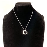 TIFFANY&Co. Necklace Open heart Elsa Peretti Silver925 Silver Women Second hand