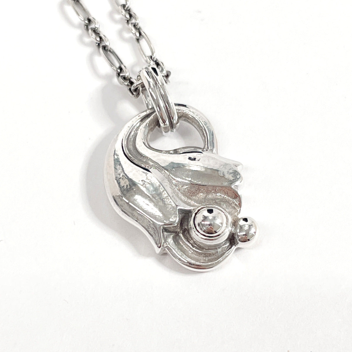 Georg Jensen Necklace Year Pendant 1999 Heritage Collection