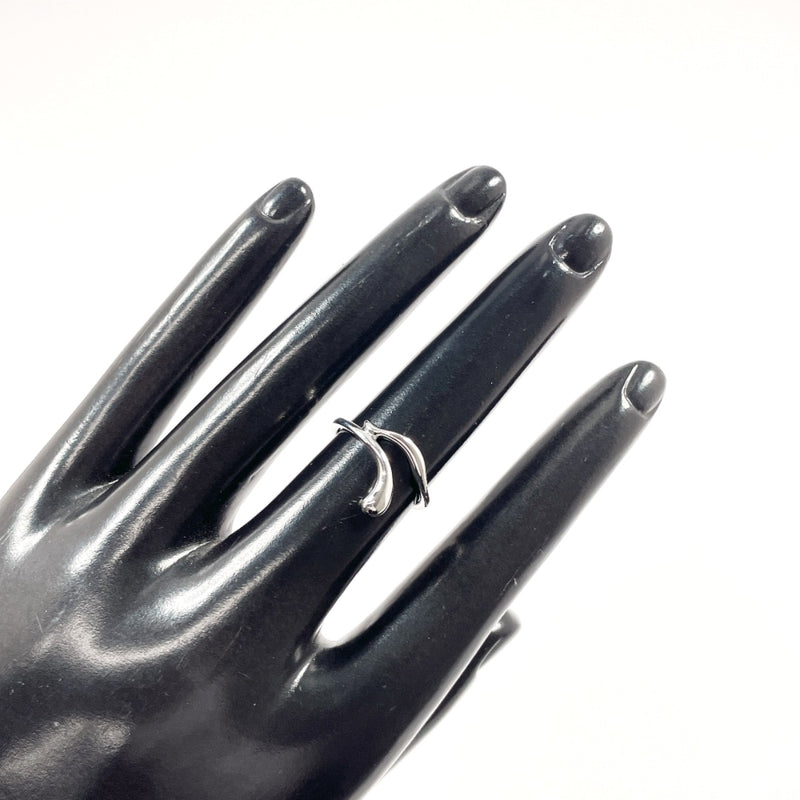 TIFFANY&Co. Ring teardrop Elsa Peretti Silver925 #US 4 1/4 Silver Women Second hand