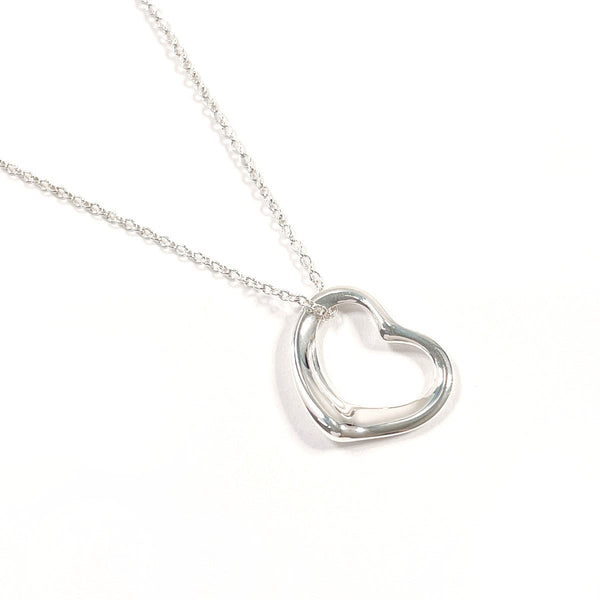 TIFFANY&Co. Necklace Open heart Elsa Peretti Silver925 Silver Women Second hand