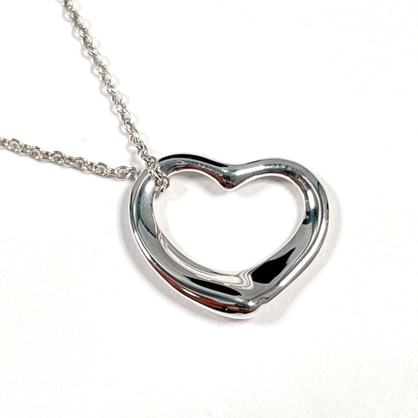 TIFFANY&Co. Necklace Open heart Elsa Peretti Silver925 Silver Women Second hand