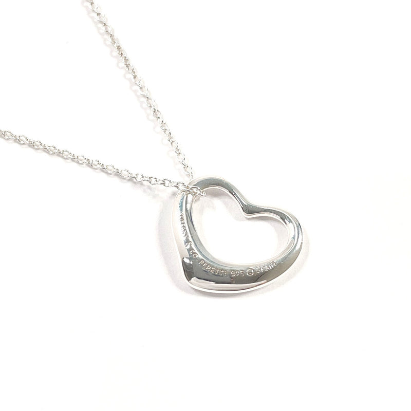 TIFFANY&Co. Necklace Open heart Elsa Peretti Silver925 Silver Women Second hand