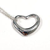 TIFFANY&Co. Necklace Open heart Elsa Peretti Silver925 Silver Women Second hand