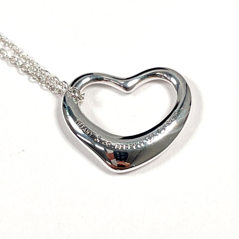 TIFFANY&Co. Necklace Open heart Elsa Peretti Silver925 Silver Women Second hand