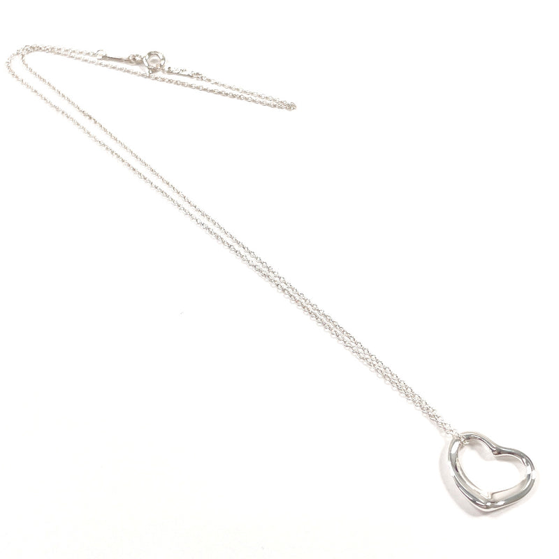 TIFFANY&Co. Necklace Open heart Elsa Peretti Silver925 Silver Women Second hand