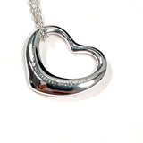 TIFFANY&Co. Necklace Open heart Elsa Peretti Silver925 Silver Women Second hand