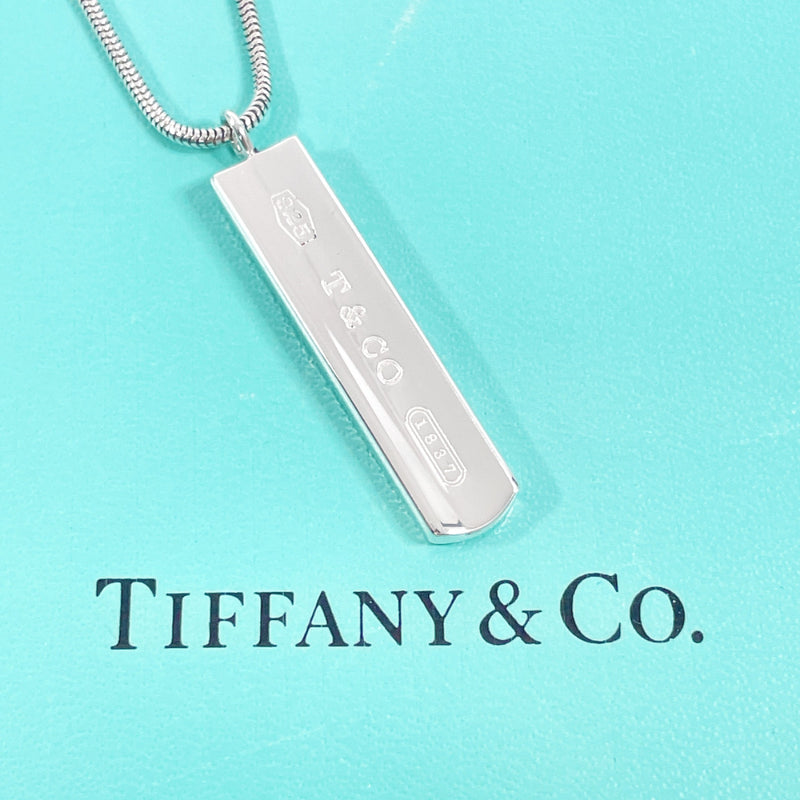 TIFFANY&Co. Necklace 1837 Bar Pendant Silver925 Silver unisex Second hand