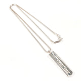 TIFFANY&Co. Necklace 1837 Bar Pendant Silver925 Silver unisex Second hand