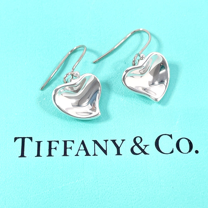TIFFANY&Co. earring Curved heart Elsa Peretti Silver925 Silver Women Second hand