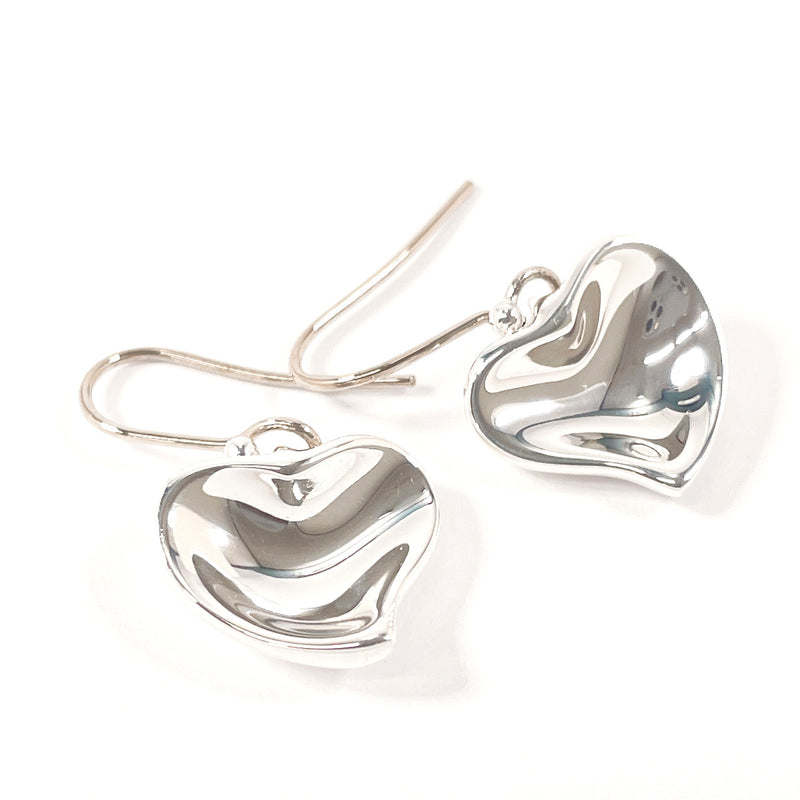 TIFFANY&Co. earring Curved heart Elsa Peretti Silver925 Silver Women Second hand