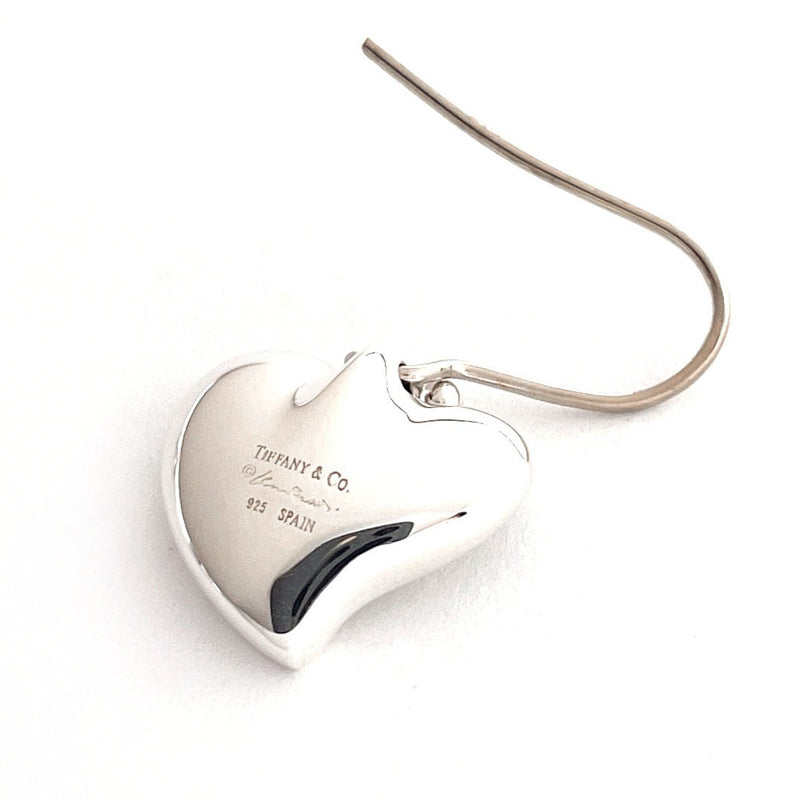 TIFFANY&Co. earring Curved heart Elsa Peretti Silver925 Silver Women Second hand