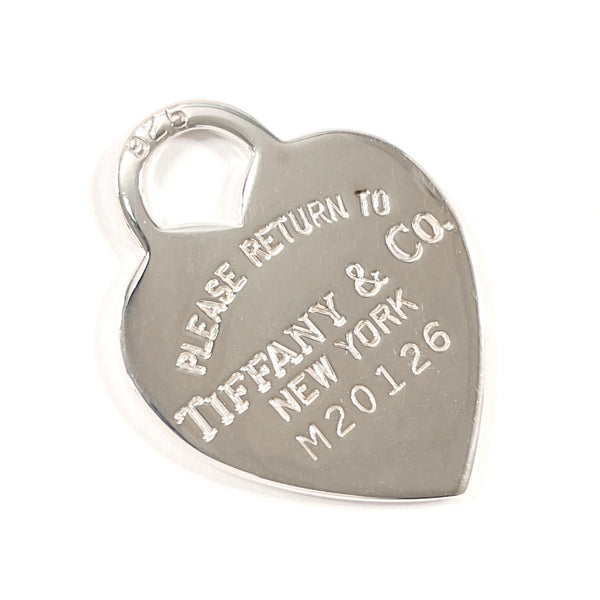 TIFFANY&Co. Pendant top Return to heart Silver925 Silver Women Second hand