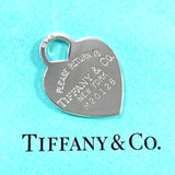 TIFFANY&Co. Pendant top Return to heart Silver925 Silver Women Second hand