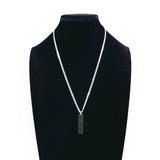 GUCCI Necklace GG Tag Chain Silver925 Silver mens Second hand