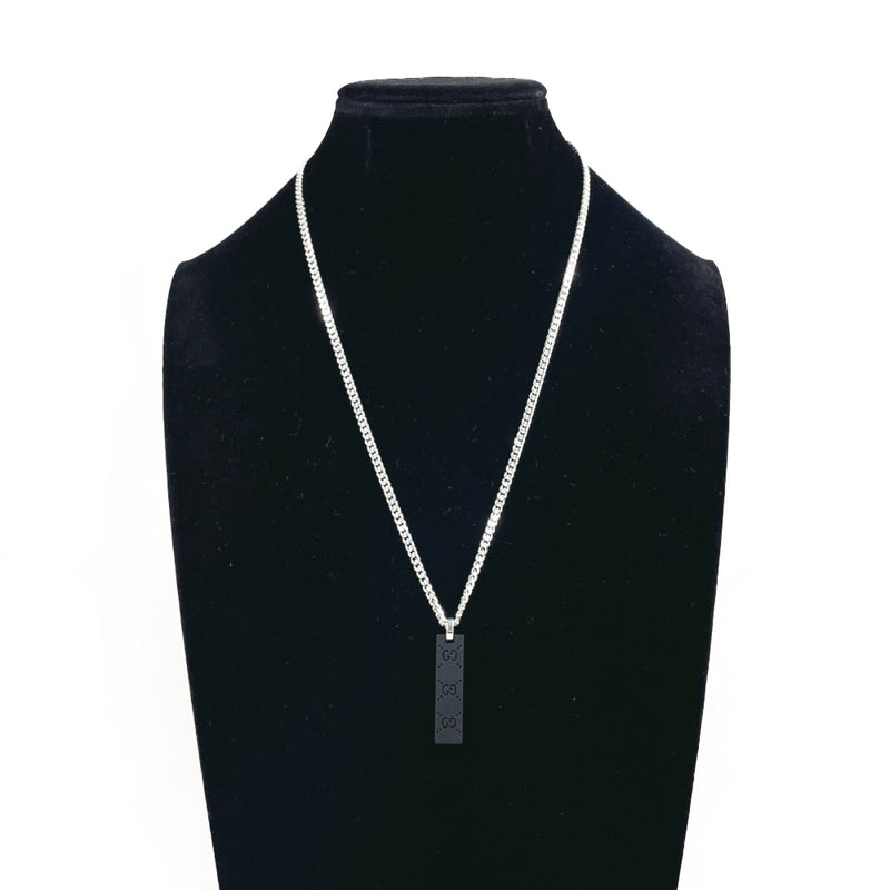 GUCCI Necklace GG Tag Chain Silver925 Silver mens Second hand – JP