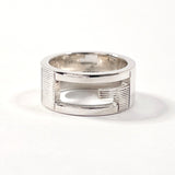 GUCCI Ring Branded Cutout G Silver925 #US 4 1/4 Silver Women Second hand