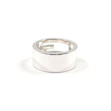 GUCCI Ring Branded Cutout G Silver925 #US 4 1/4 Silver Women Second hand