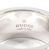 GUCCI Ring Branded Cutout G Silver925 #US 4 1/4 Silver Women Second hand