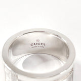 GUCCI Ring Branded Cutout G Silver925 #US 4 1/4 Silver Women Second hand