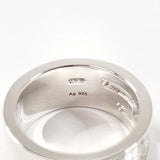 GUCCI Ring Branded Cutout G Silver925 #US 4 1/4 Silver Women Second hand