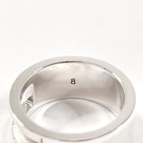 GUCCI Ring Branded Cutout G Silver925 #US 4 1/4 Silver Women Second hand