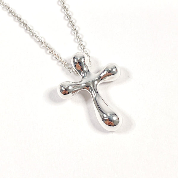 TIFFANY&Co. Necklace Cross mini Elsa Peretti Silver925 Silver Women Second hand