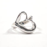TIFFANY&Co. Ring Open heart Elsa Peretti Silver925 #US 4 3/4 Silver Women Second hand