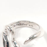 TIFFANY&Co. Ring Open heart Elsa Peretti Silver925 #US 4 3/4 Silver Women Second hand